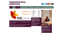 Desktop Screenshot of homeopatskamedicina.rs