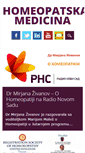 Mobile Screenshot of homeopatskamedicina.rs